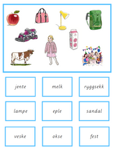 Load image into Gallery viewer, Blå språkserie - 2021 - Bokmål - (Montessori Script)

