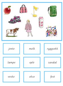 Blå språkserie - 2021 - Bokmål - (Montessori Script)
