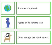 Last inn bildet i Galleri-visningsprogrammet, Grønn språkserie (Nynorsk) Minipakke - J-lyd - Tom Petter
