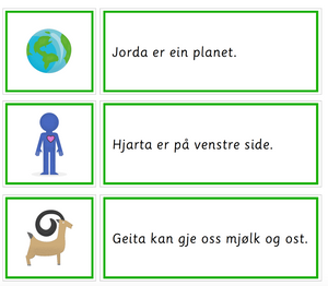 Grønn språkserie (Nynorsk) Minipakke - J-lyd - Tom Petter