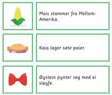 Last inn bildet i Galleri-visningsprogrammet, Grønn språkserie (Bokmål) Minipakke - Diftonger- Tom Petter
