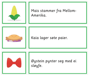 Grønn språkserie (Bokmål) Minipakke - Diftonger- Tom Petter