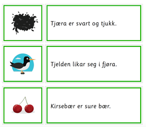 Grønn språkserie (Nynorsk) Minipakke - ky og sj -lyd - Tom Petter