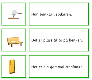 Grønn språkserie (Nynorsk) Minipakke - ng, gn og nk -lyd - Tom Petter