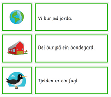 Last inn bildet i Galleri-visningsprogrammet, Grønn språkserie (Nynorsk) Minipakke - Stum d - Tom Petter
