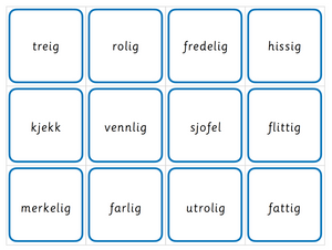 Ordklasser og setninger - Åshild Førland