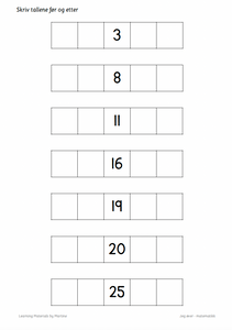 Jeg øver - matematikk