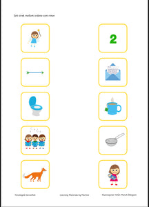 Oppgaver og materiell - fonologiske ferdigheter